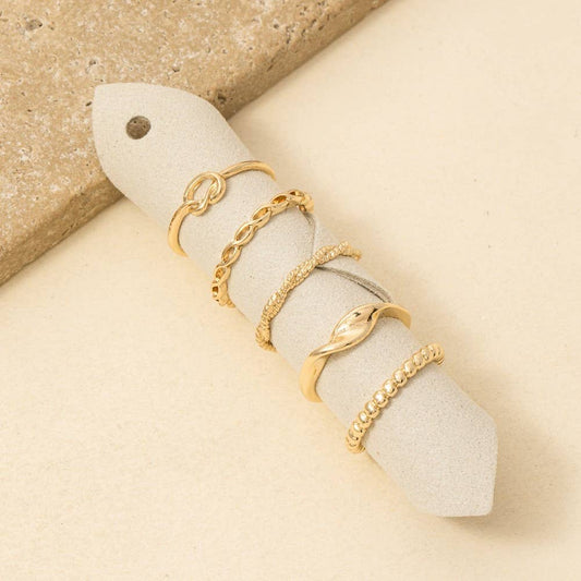Stackable Dainty Band Ring (Size 7) - Purpose + Passion Boutique