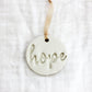 Stamped Inspirational Polymer Clay Ornaments - Purpose + Passion Boutique