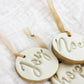 Stamped Inspirational Polymer Clay Ornaments - Purpose + Passion Boutique