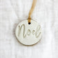 Stamped Inspirational Polymer Clay Ornaments - Purpose + Passion Boutique