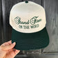 Stand Firm On The Word Trucker Hat - Purpose + Passion Boutique