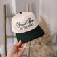 Stand Firm On The Word Trucker Hat - Purpose + Passion Boutique