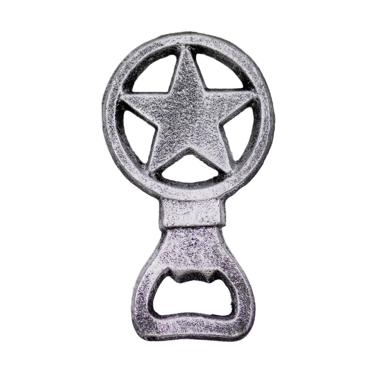 Star Bottle Opener - Antique Silver - Purpose + Passion Boutique