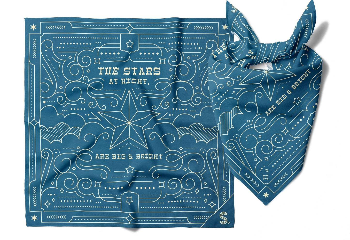 Starts at Night Texas Bandana - Purpose + Passion Boutique