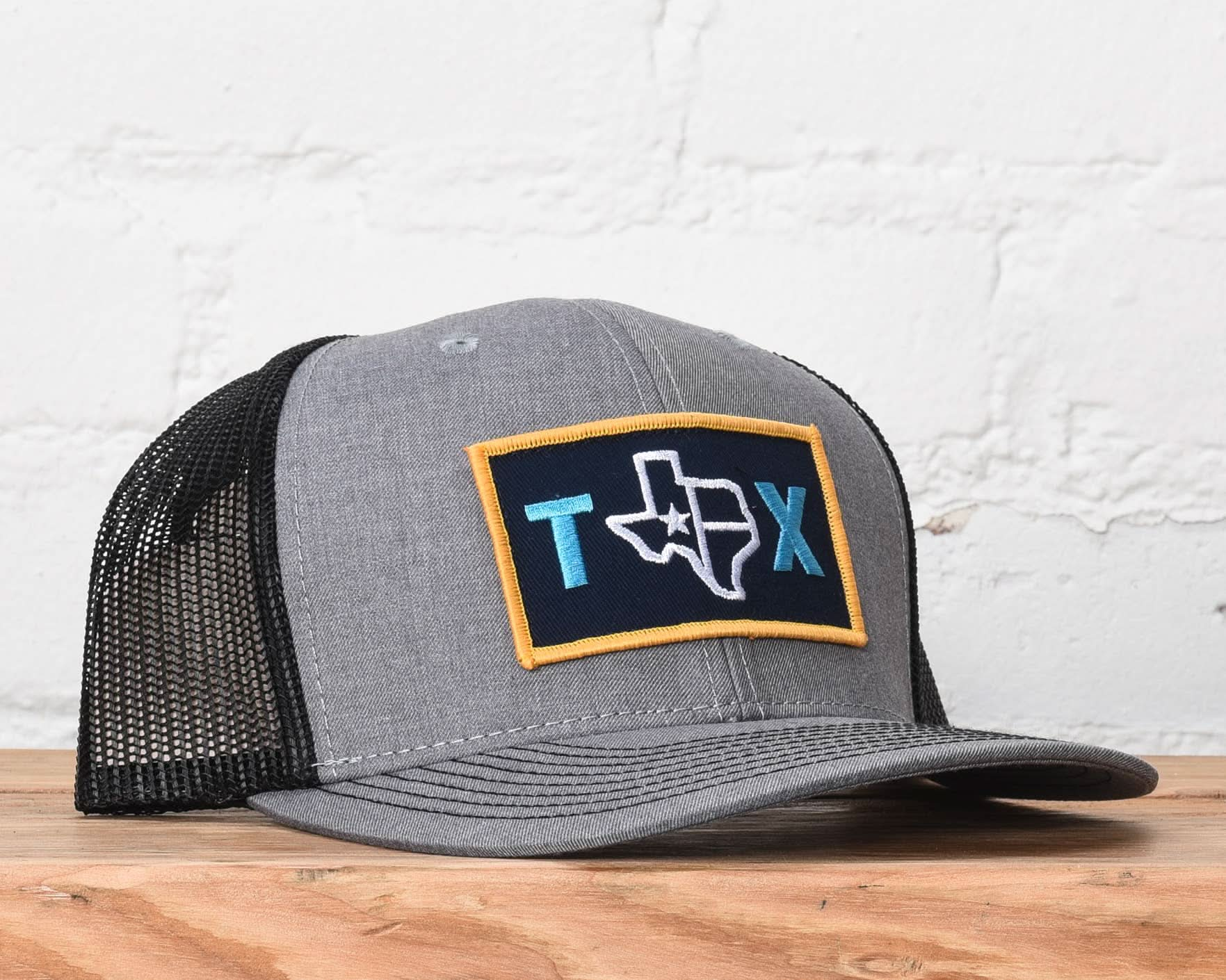 State of Texas Snapback Hat: Grey/Black - Purpose + Passion Boutique