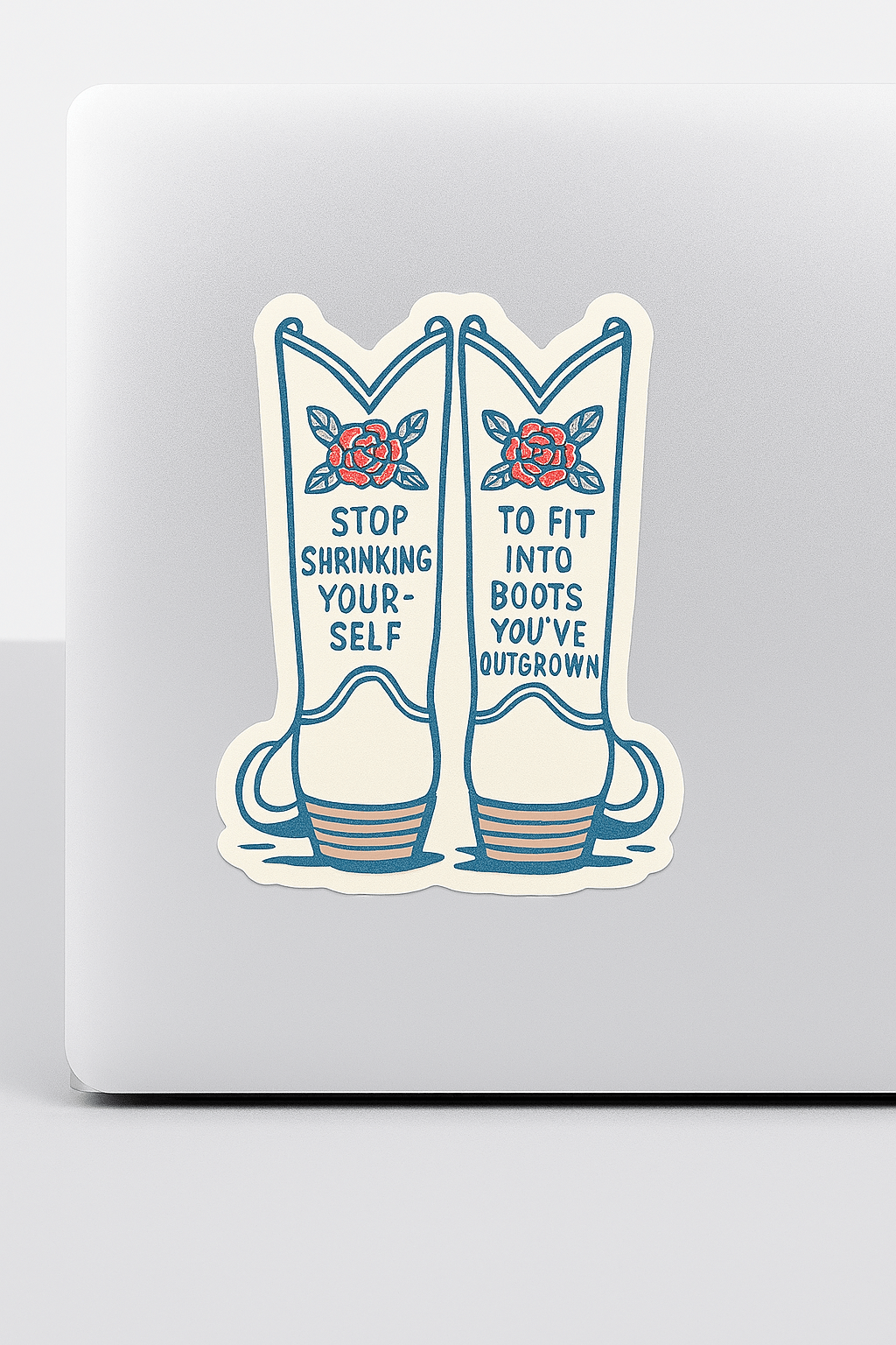 Stop Shrinking Yourself Sticker - Purpose + Passion Boutique