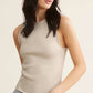 Stretchy Ribbed Fabric Sleeveless Top - Purpose + Passion Boutique