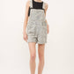 Stripe Denim Overall Shorts - Purpose + Passion Boutique