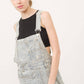 Stripe Denim Overall Shorts - Purpose + Passion Boutique