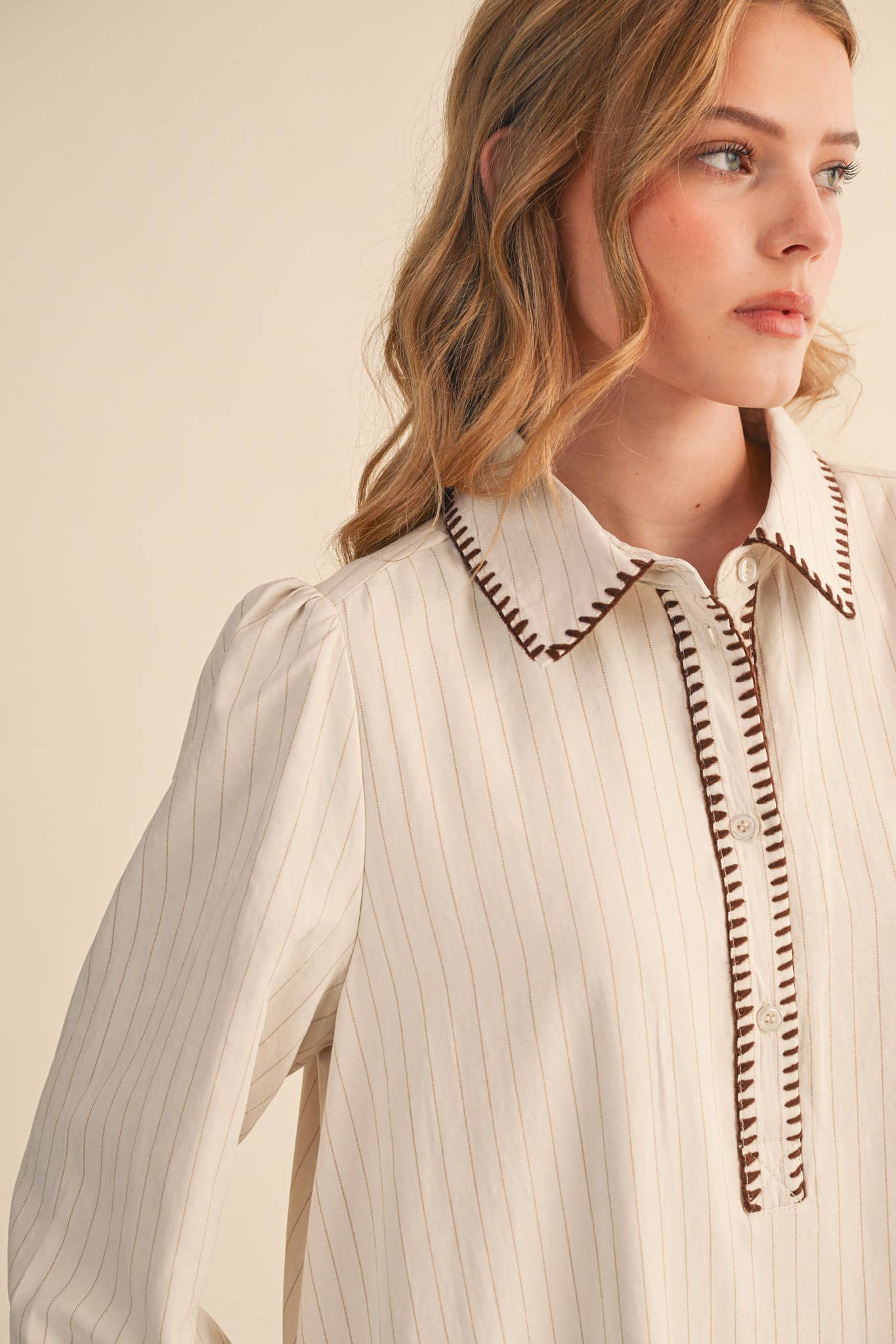 Striped Button - Down Midi Dress - Purpose + Passion Boutique