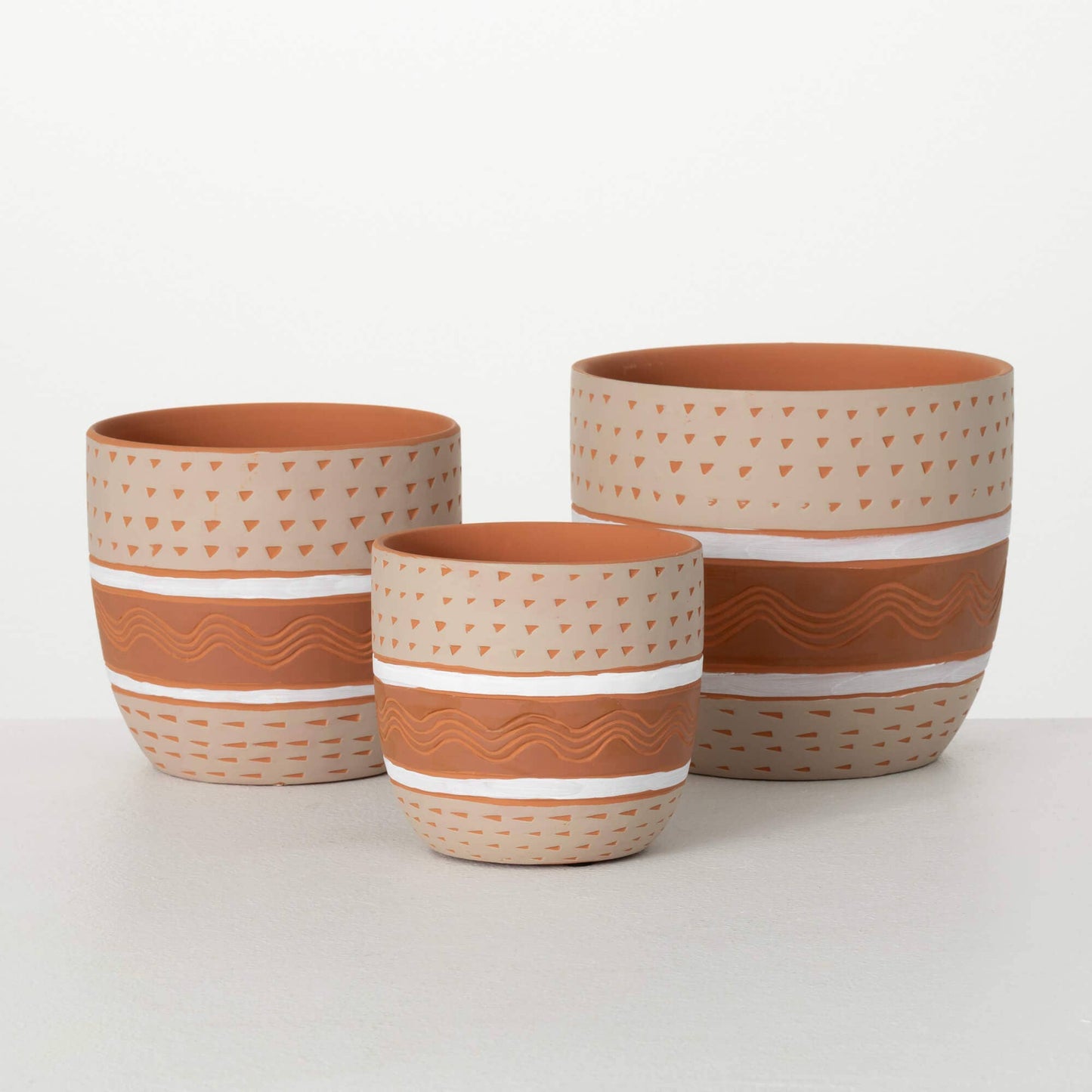 Striped Planters - Purpose + Passion Boutique