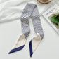 Striped Skinny Hair Tie Scarf - Purpose + Passion Boutique