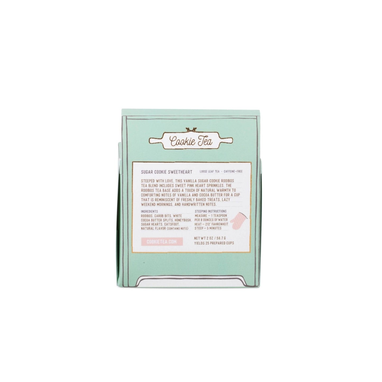 Sugar Cookie Sweetheart Rooibos Herbal Tea - Purpose + Passion Boutique