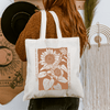 Sunflower Blessing Scripture Canvas Tote - Purpose + Passion Boutique
