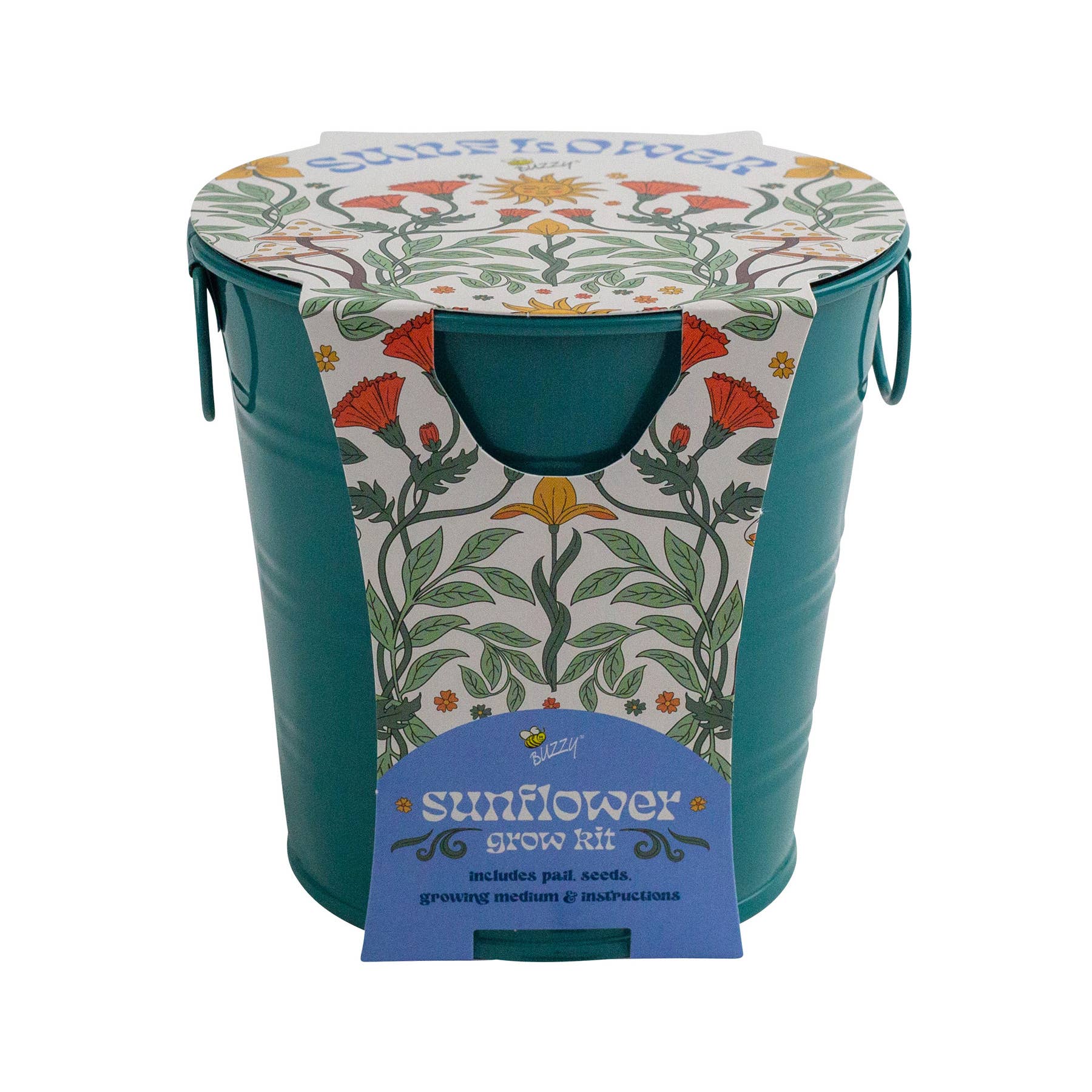 Sunflower Grow Kit Pail - Purpose + Passion Boutique