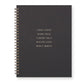 Sunset Stories Journal in Peppercorn : Lined Notebook - Purpose + Passion Boutique