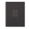 Sunset Stories Journal in Peppercorn : Lined Notebook - Purpose + Passion Boutique