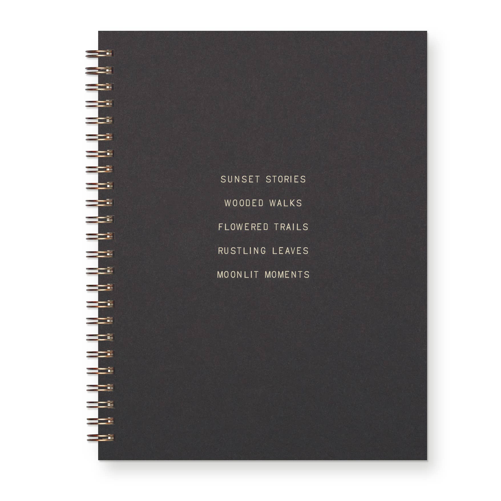 Sunset Stories Journal in Peppercorn : Lined Notebook - Purpose + Passion Boutique
