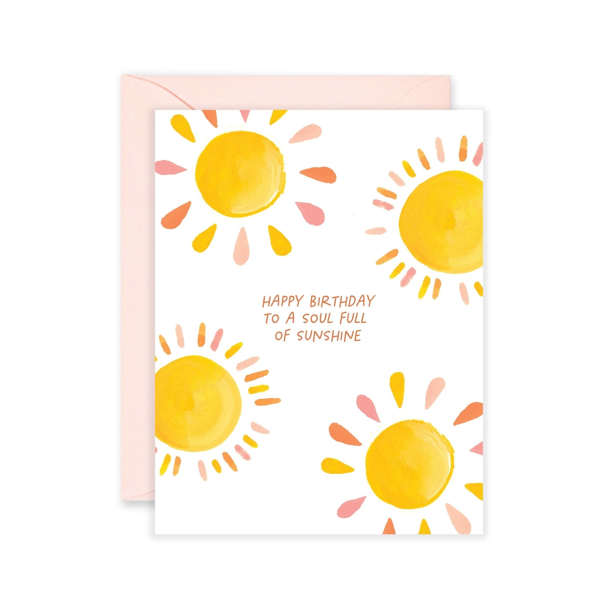 Sunshine Soul Birthday Greeting Card - Purpose + Passion Boutique