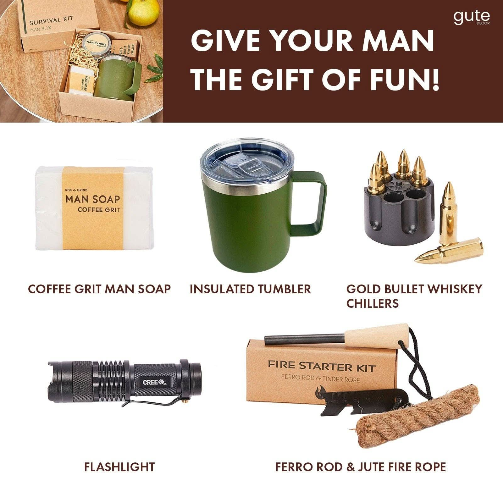 Survival Box for Men - Purpose + Passion Boutique