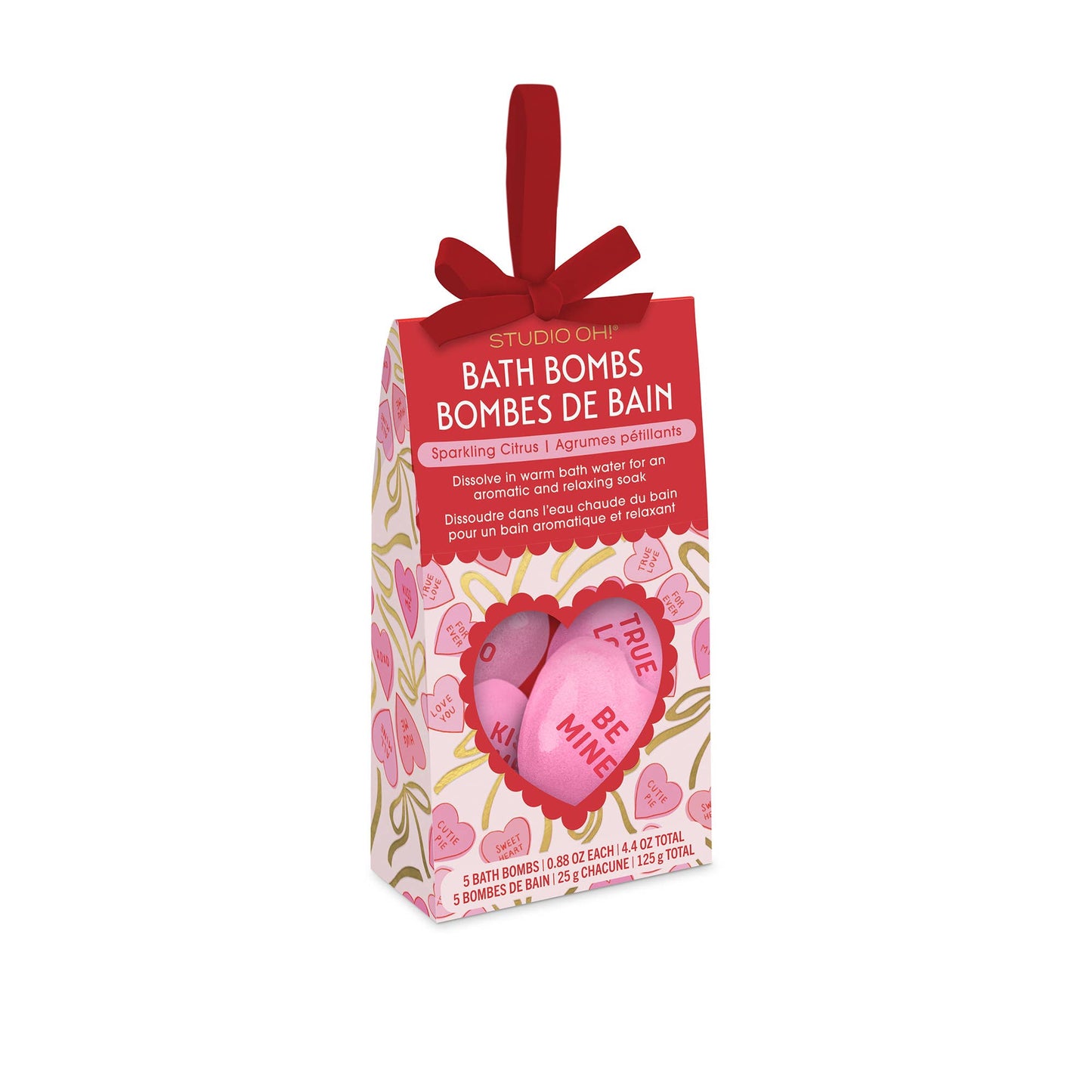 Sweet Candy Hearts Bath Bombs - Purpose + Passion Boutique