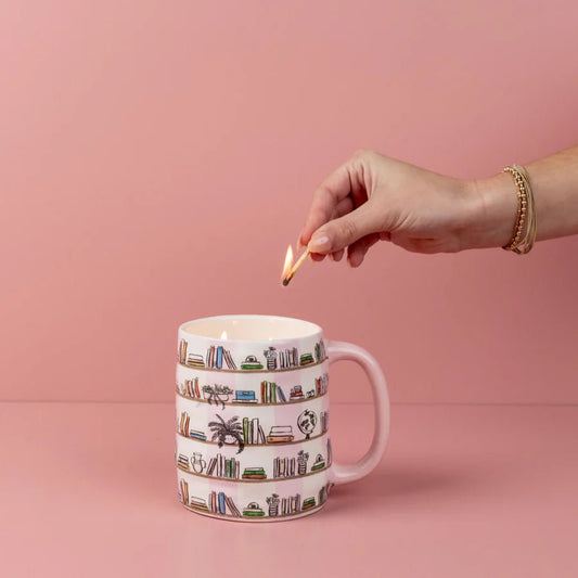 Sweet Grace Book Club Coffee Mug Candle - Purpose + Passion Boutique