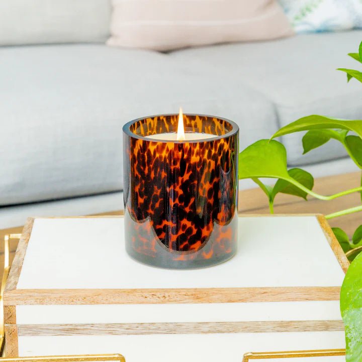 Sweet Grace Leopard Glass Jar - Purpose + Passion Boutique