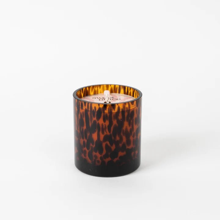 Sweet Grace Leopard Glass Jar - Purpose + Passion Boutique