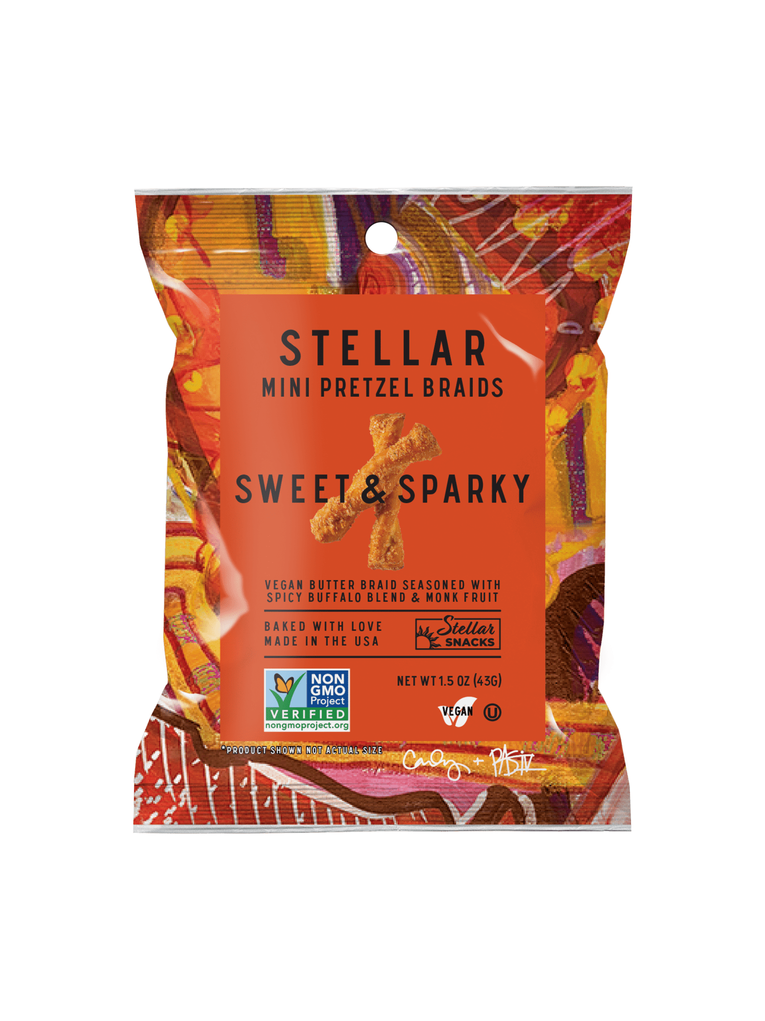 Sweet & Sparky Stellar Pretzel Braids - 1.5oz - Purpose + Passion Boutique