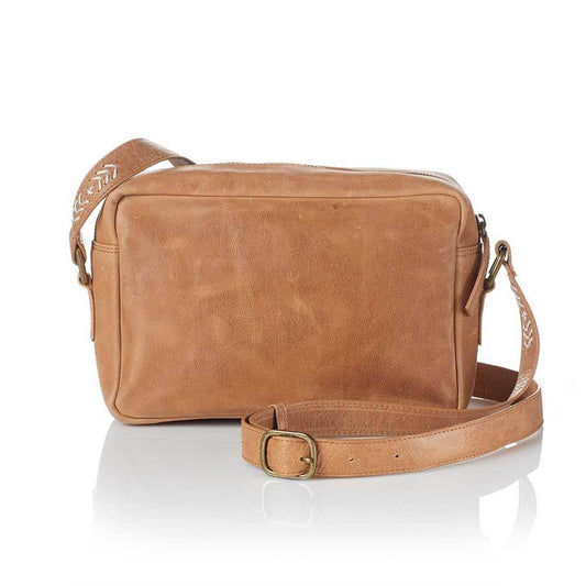Taanka Leather Crossbody - Purpose + Passion Boutique