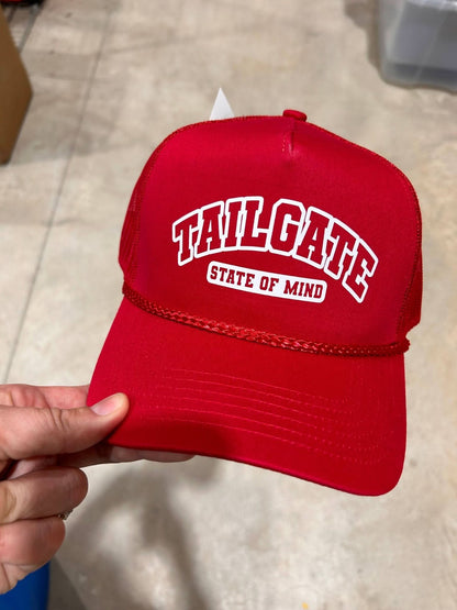 Tailgate State of Mind Trucker - Purpose + Passion Boutique