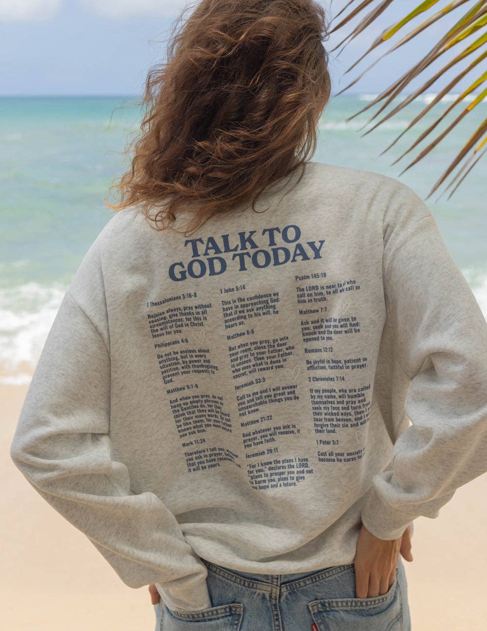 Talk to God Unisex Crewneck - Purpose + Passion Boutique