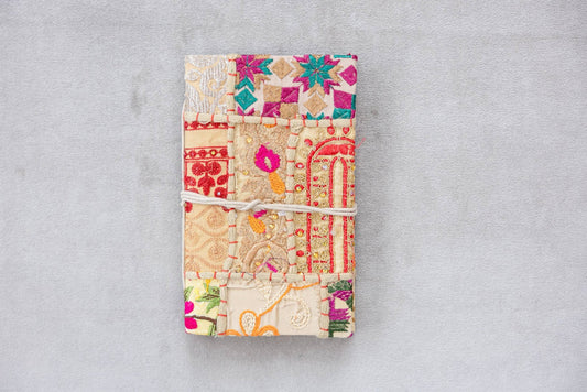 Tan Patchwork Journal - Purpose + Passion Boutique