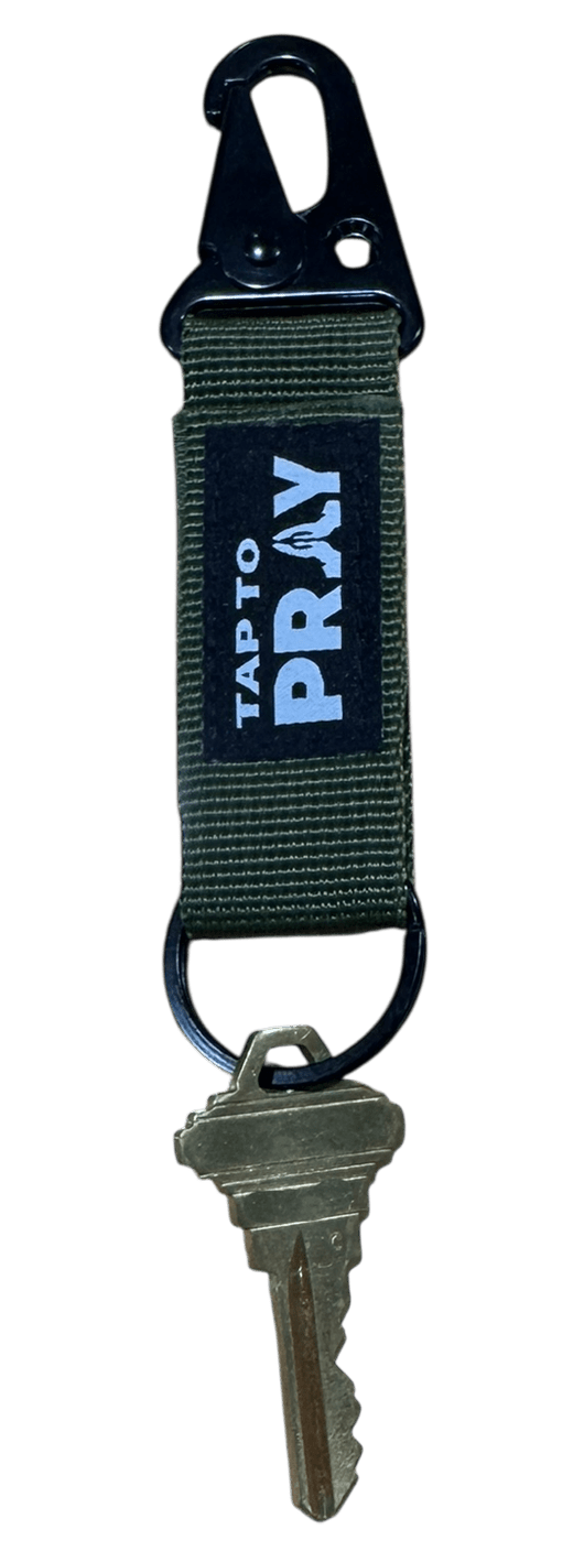 Tap To Pray™ - Tactical Carabiner Keychain - Purpose + Passion Boutique
