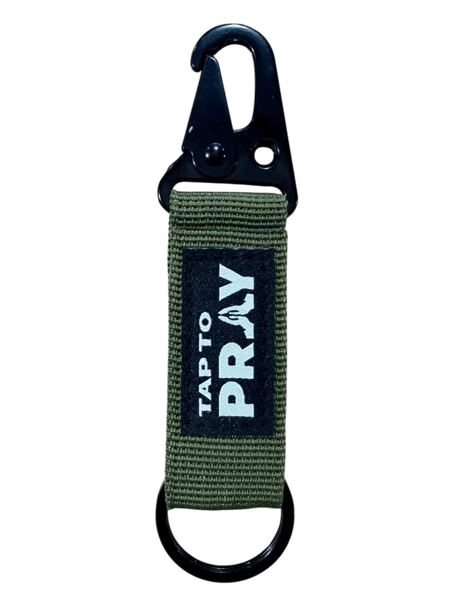 Tap To Pray™ - Tactical Carabiner Keychain - Purpose + Passion Boutique