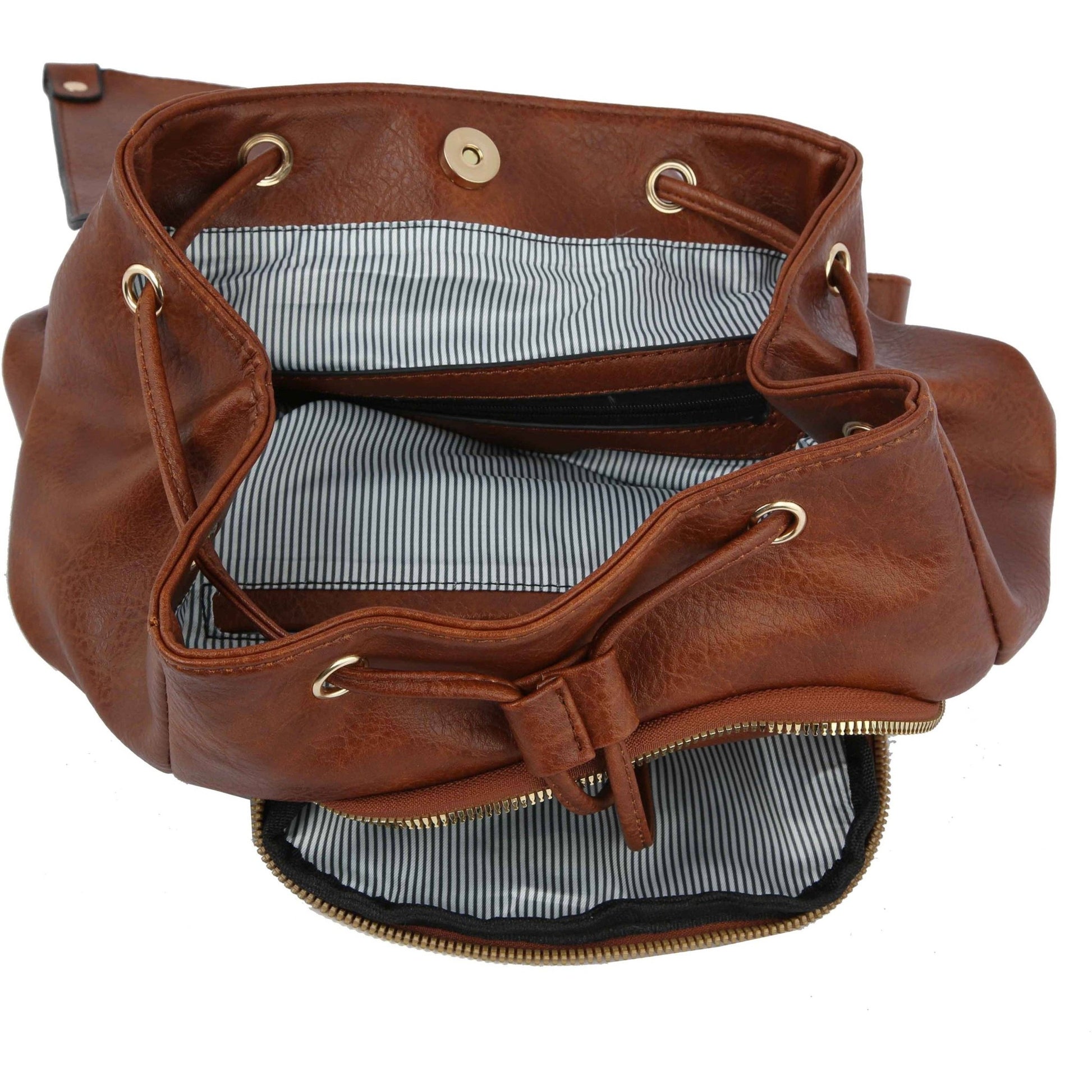 Taupe Backpack - Purpose + Passion Boutique