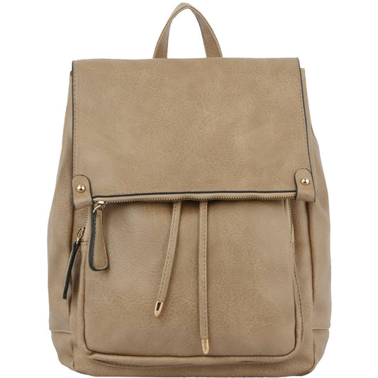 Taupe Backpack - Purpose + Passion Boutique
