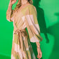 Taupe/Green/Coral Colorblock Midi Dress - Purpose + Passion Boutique