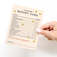 Teacher Report Card Greeting Card - Purpose + Passion Boutique