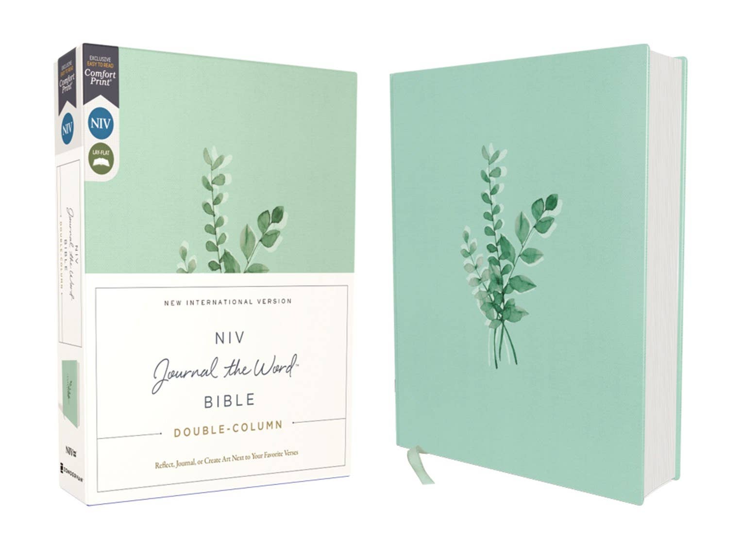 Teal Journal the Word Bible, Cloth over Board NIV - Purpose + Passion Boutique