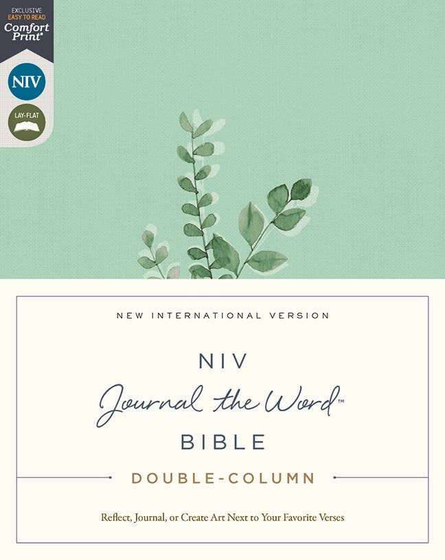 Teal Journal the Word Bible, Cloth over Board NIV - Purpose + Passion Boutique