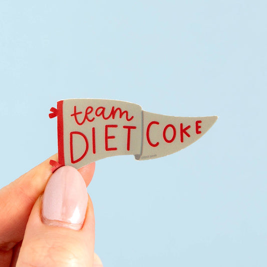 Team Diet Coke Decal Sticker - Purpose + Passion Boutique