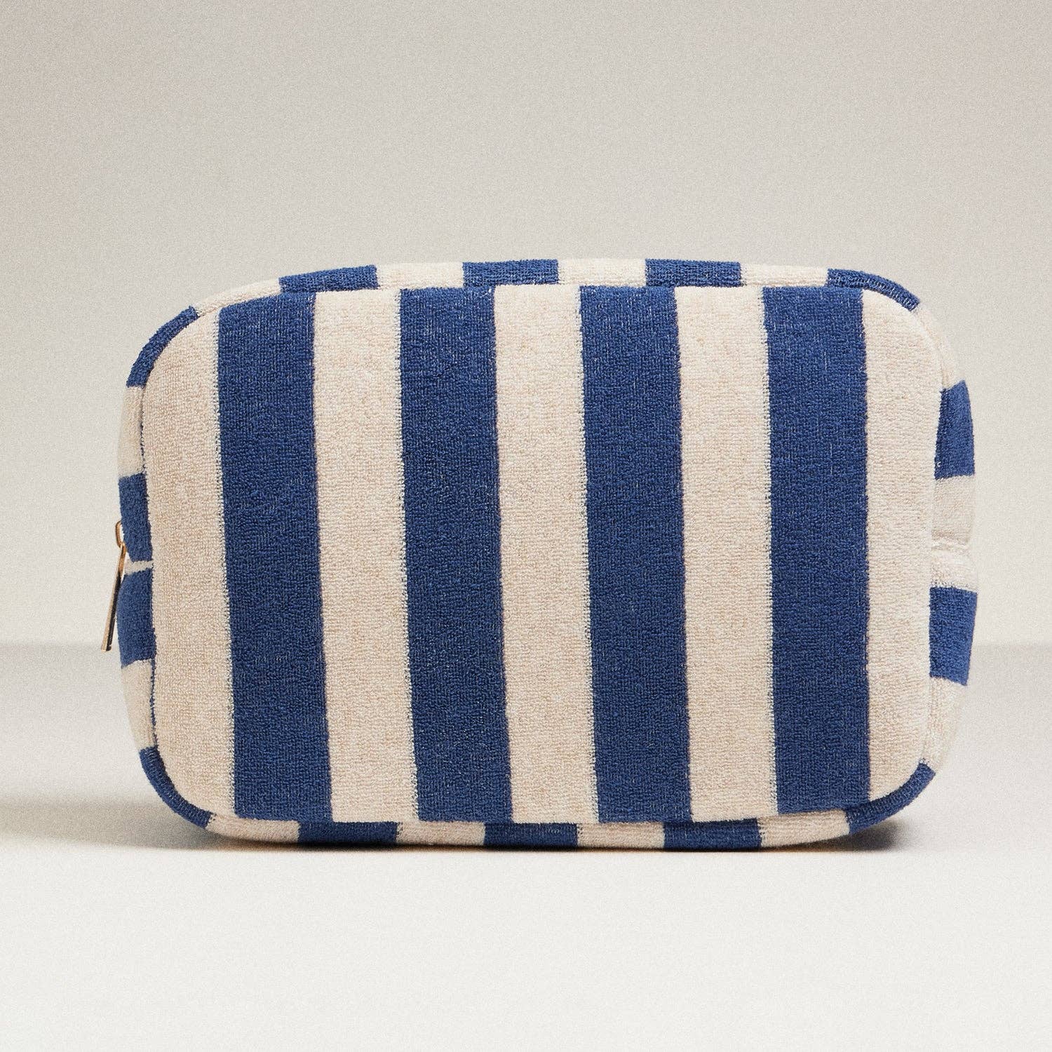 Terry Fabric Striped Multi - Purpose Pouch - Purpose + Passion Boutique