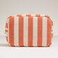 Terry Fabric Striped Multi - Purpose Pouch - Purpose + Passion Boutique