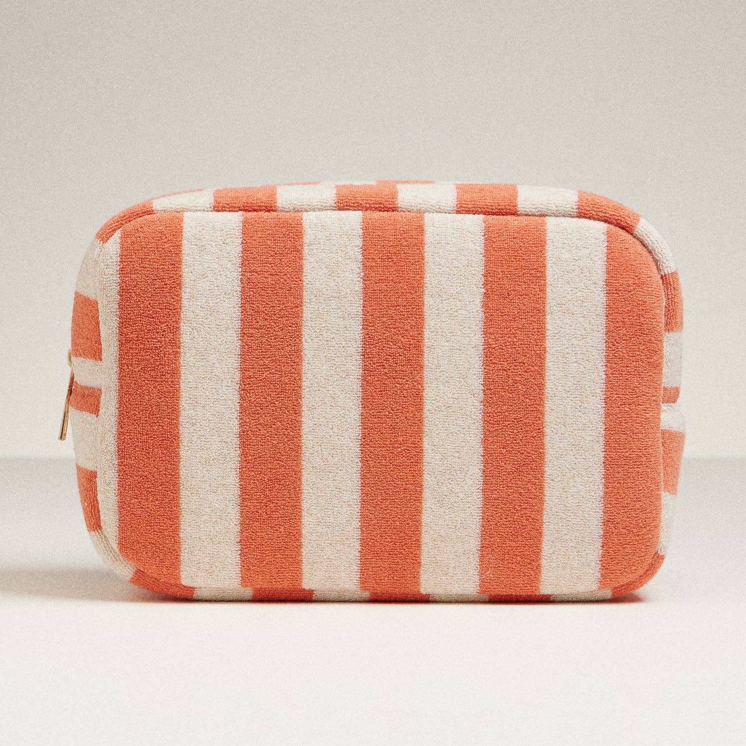 Terry Fabric Striped Multi - Purpose Pouch - Purpose + Passion Boutique