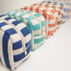 Terry Fabric Striped Multi - Purpose Pouch - Purpose + Passion Boutique