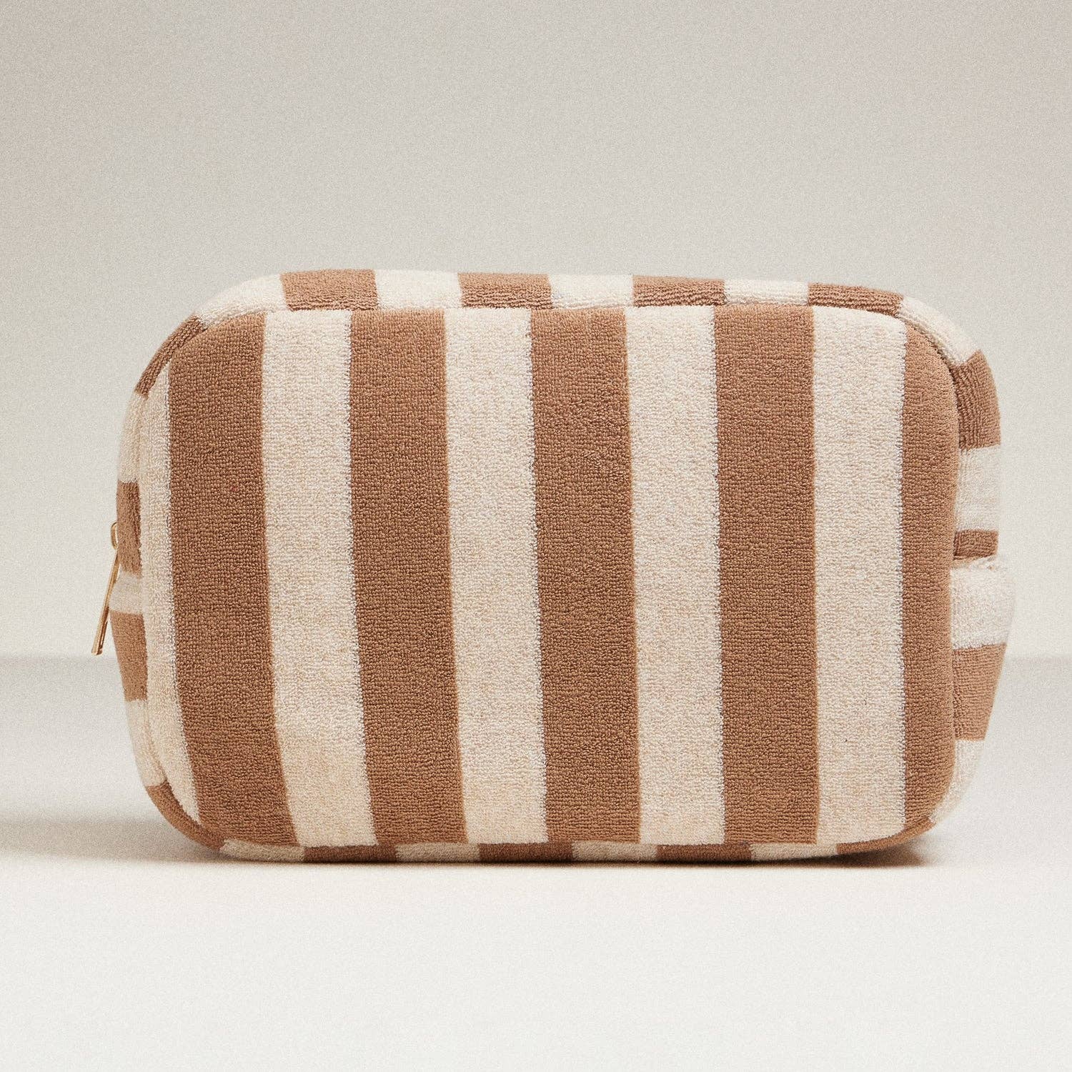 Terry Fabric Striped Multi - Purpose Pouch - Purpose + Passion Boutique