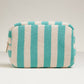 Terry Fabric Striped Multi - Purpose Pouch - Purpose + Passion Boutique