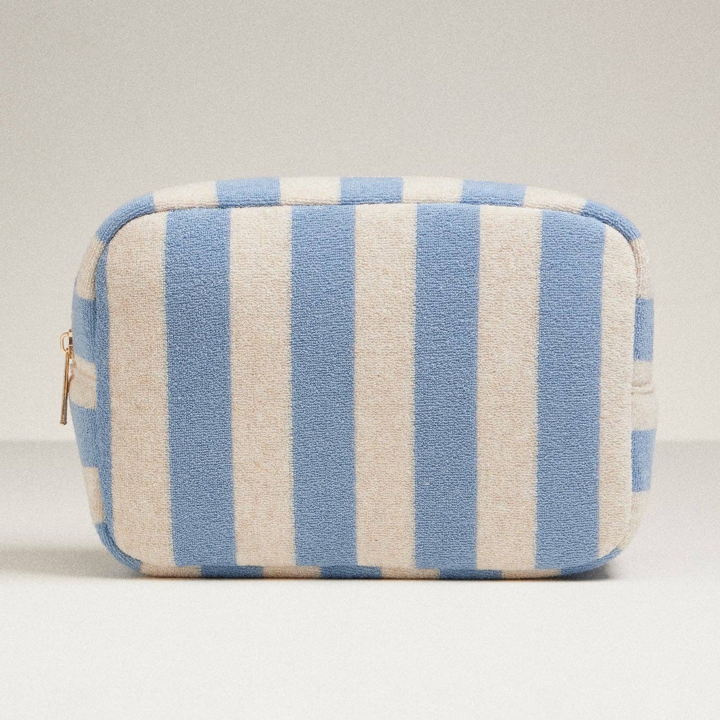Terry Fabric Striped Multi - Purpose Pouch - Purpose + Passion Boutique