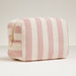 Terry Fabric Striped Multi - Purpose Pouch - Purpose + Passion Boutique